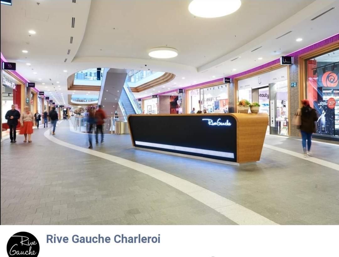 Chambre luxueuse proche centre ville et aéroport Montignies-sur-Sambre Exterior foto